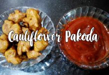 Crispy Cauliflower Pakoda Crispy Gobi Pakora