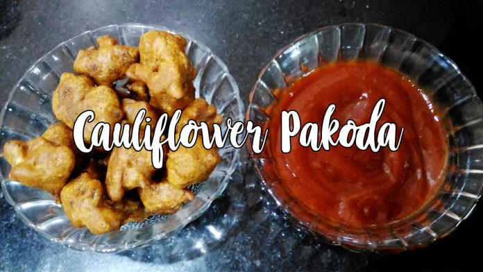 Crispy Cauliflower Pakoda Crispy Gobi Pakora