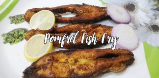 POMFRET FISH FRY VAVVAL MEEN VARUVAL