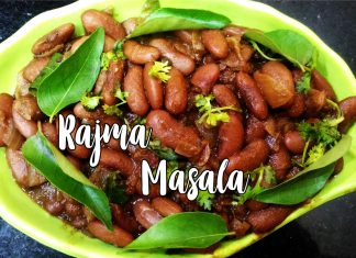 Rajma Masala, Red Kidney Beans Masala